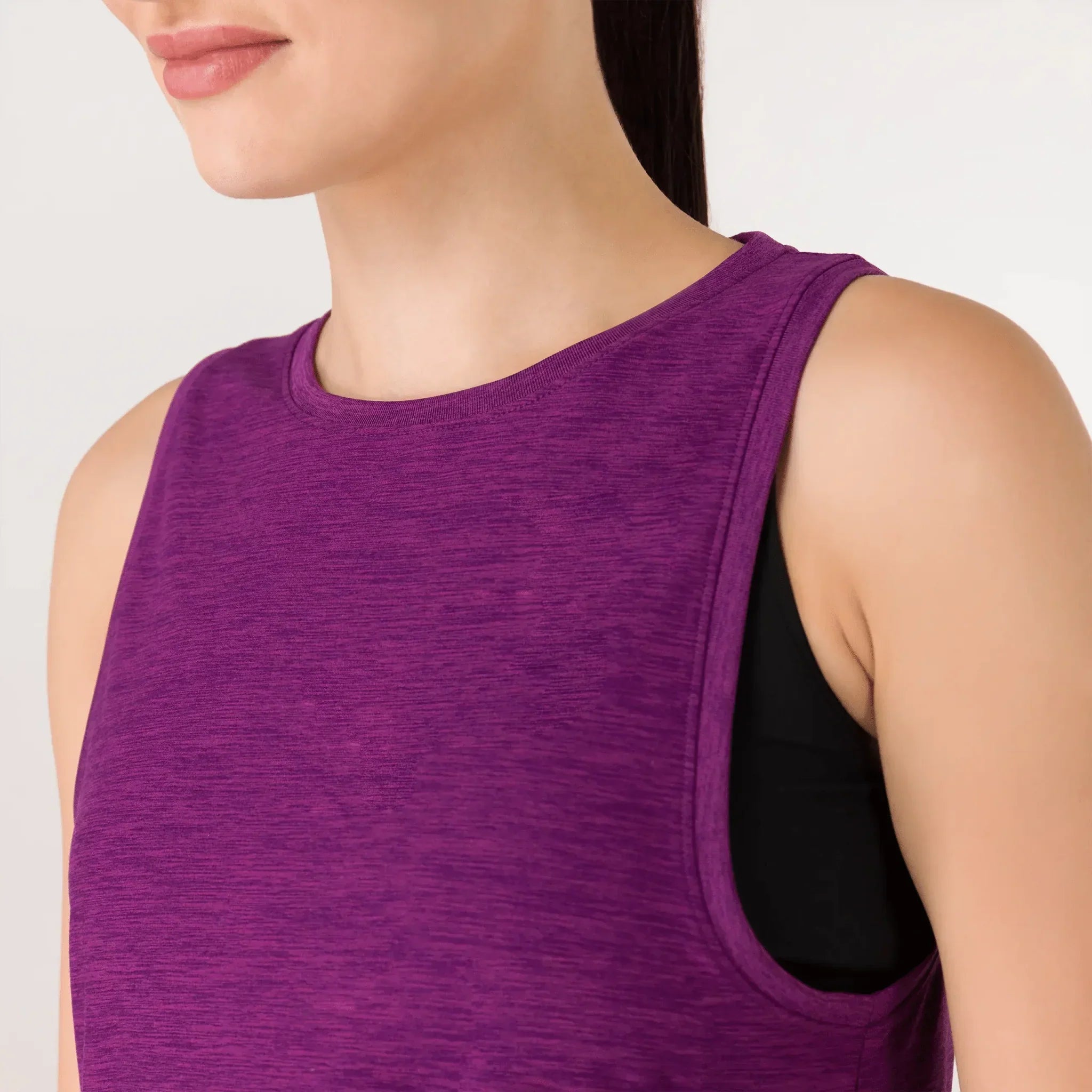 Inner Beat Dance Tank Top - KDF PURPLE