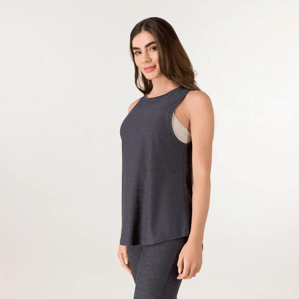 Inner Beat Dance Tank Top - KDF CHARCOAL