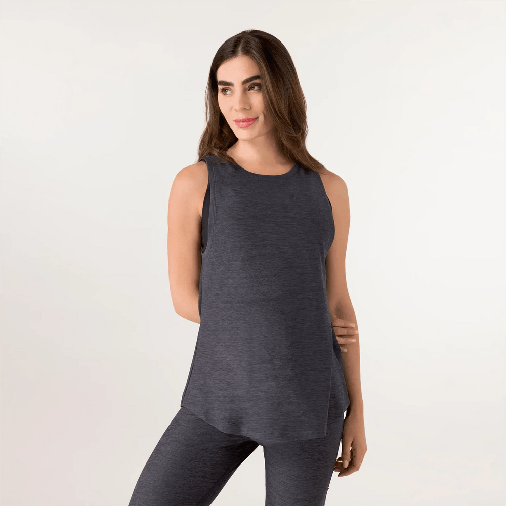 Inner Beat Dance Tank Top - KDF CHARCOAL