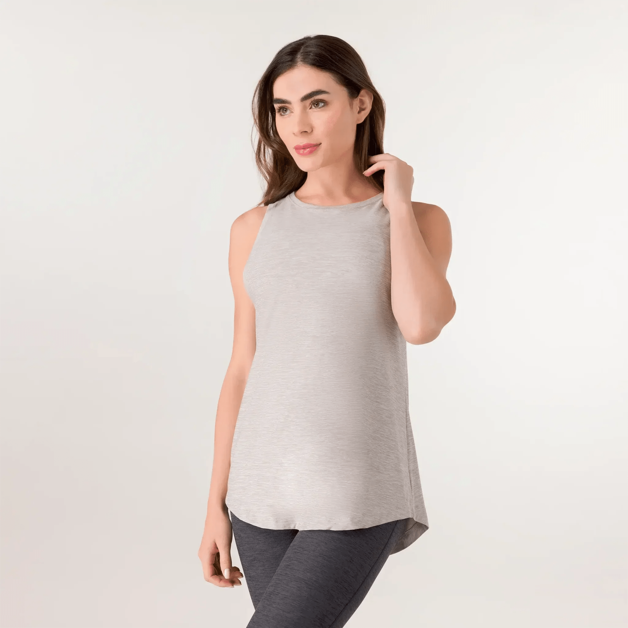 Inner Beat Dance Tank Top - KDF GREY