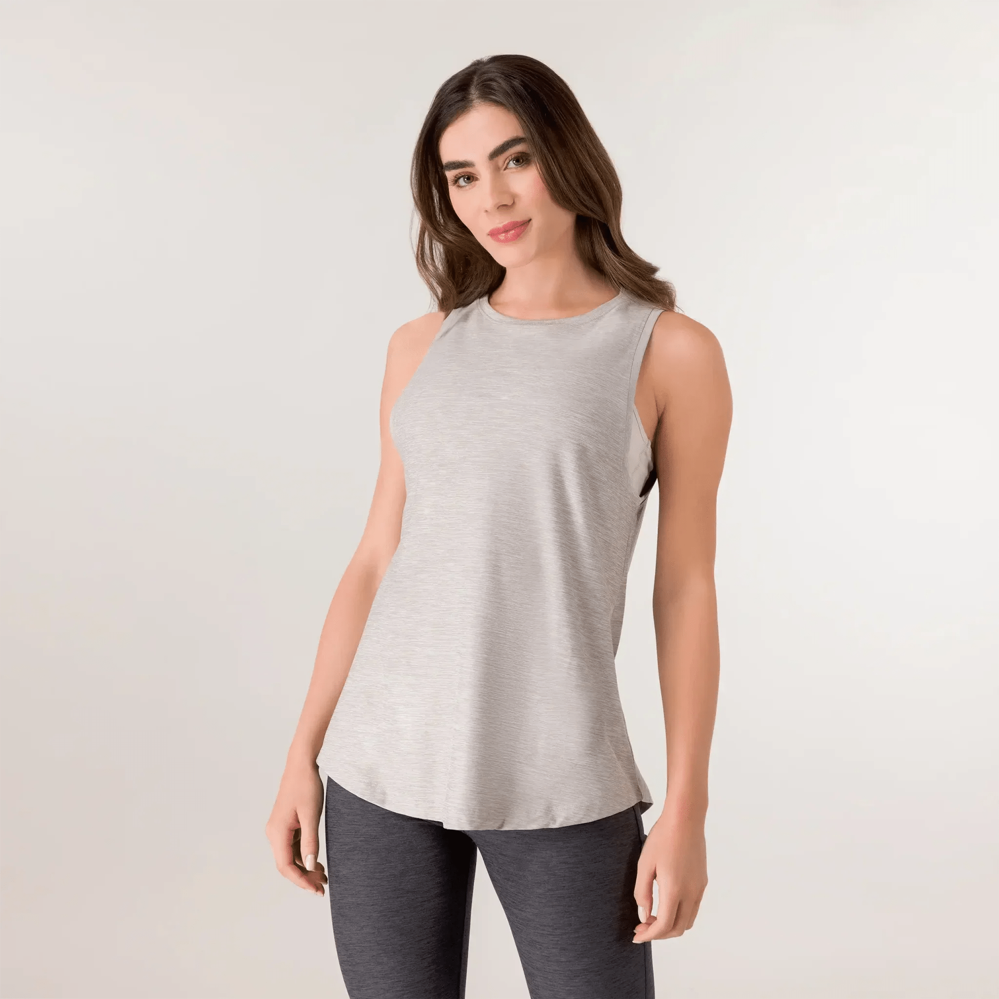 Inner Beat Dance Tank Top - KDF GREY