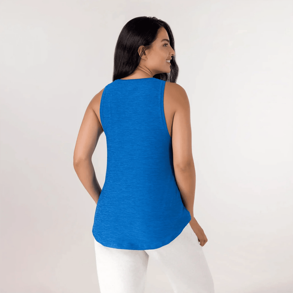 Inner Beat Dance Tank Top - KDF BLUE