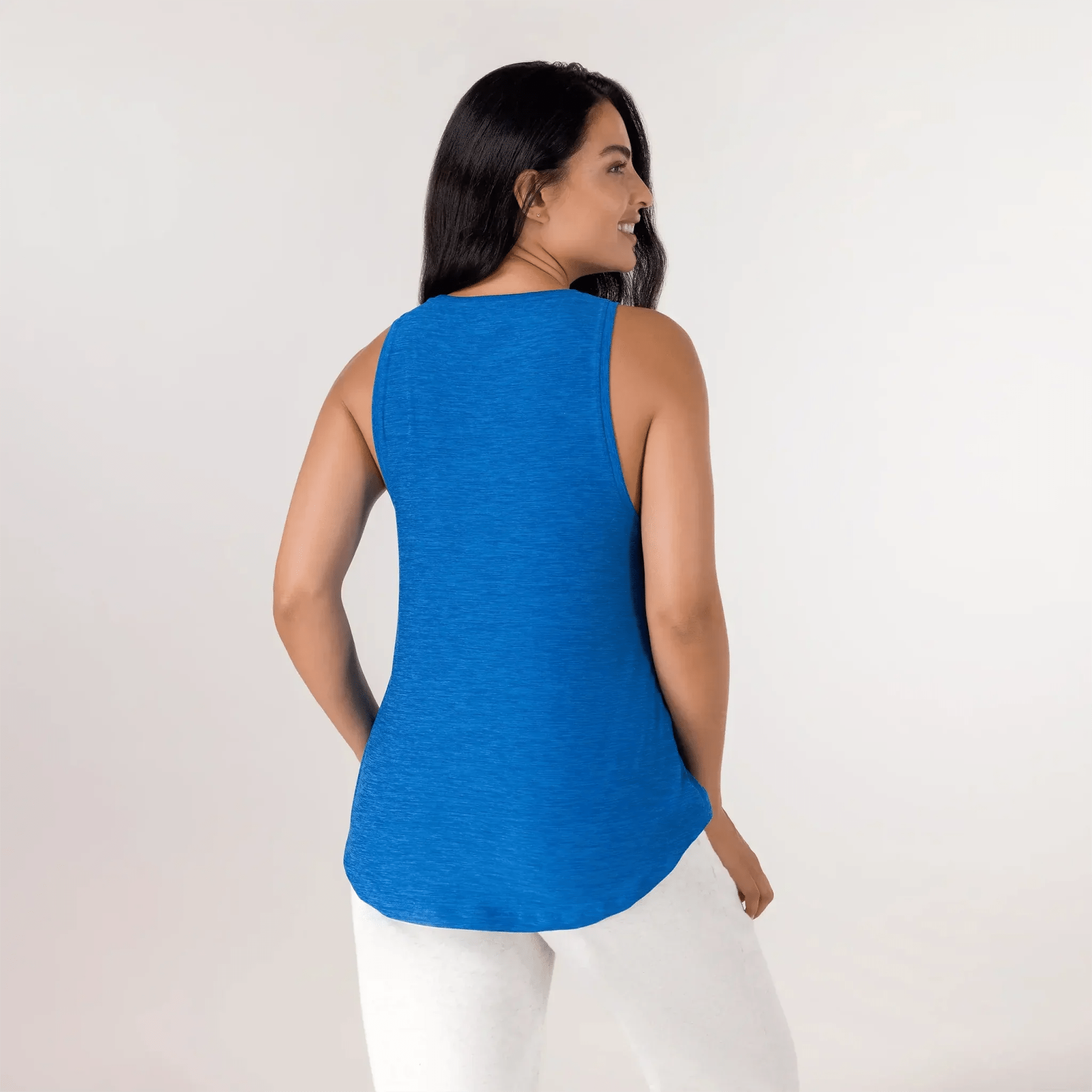 Inner Beat Dance Tank Top - KDF BLUE