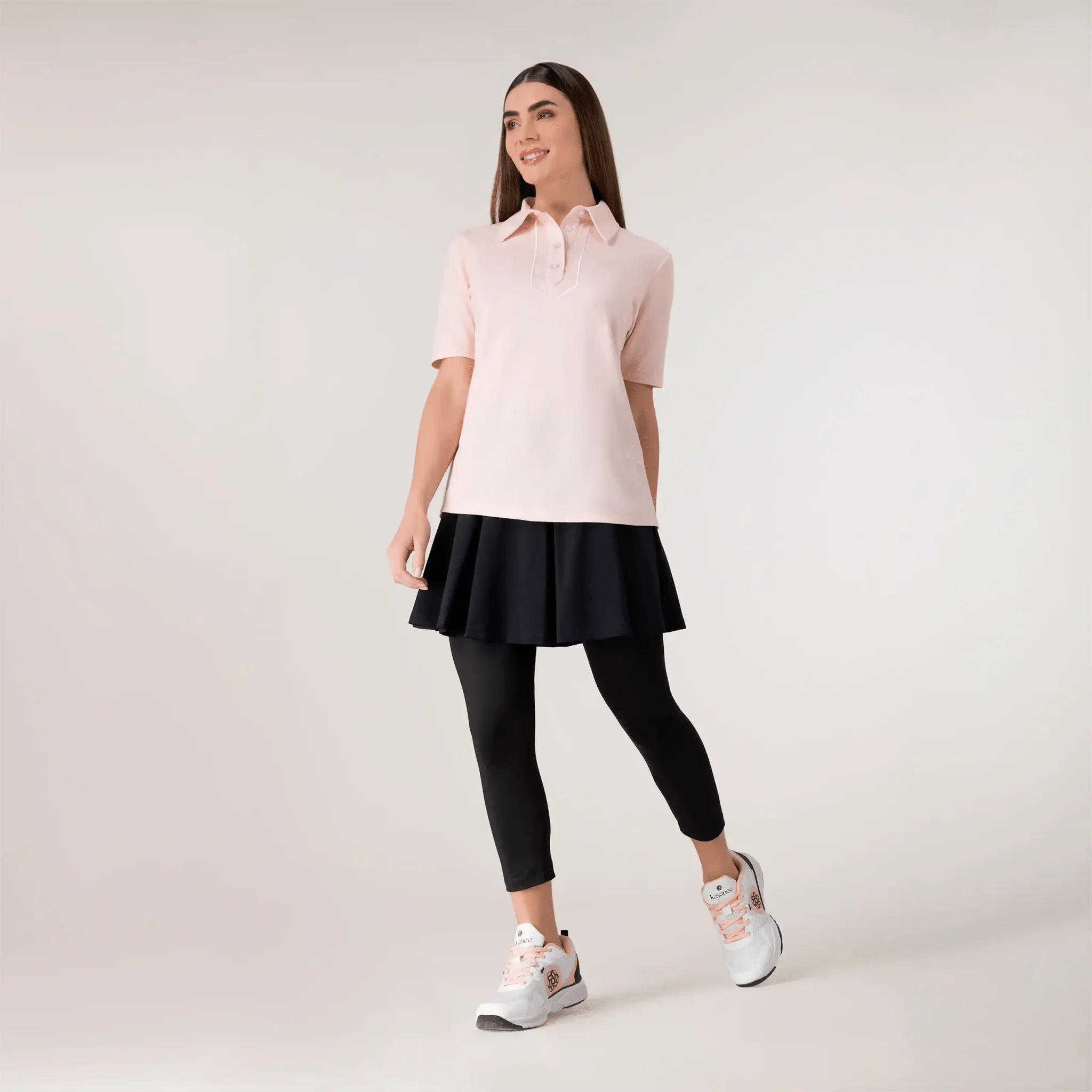 Polo Top - SEASONAL PINK