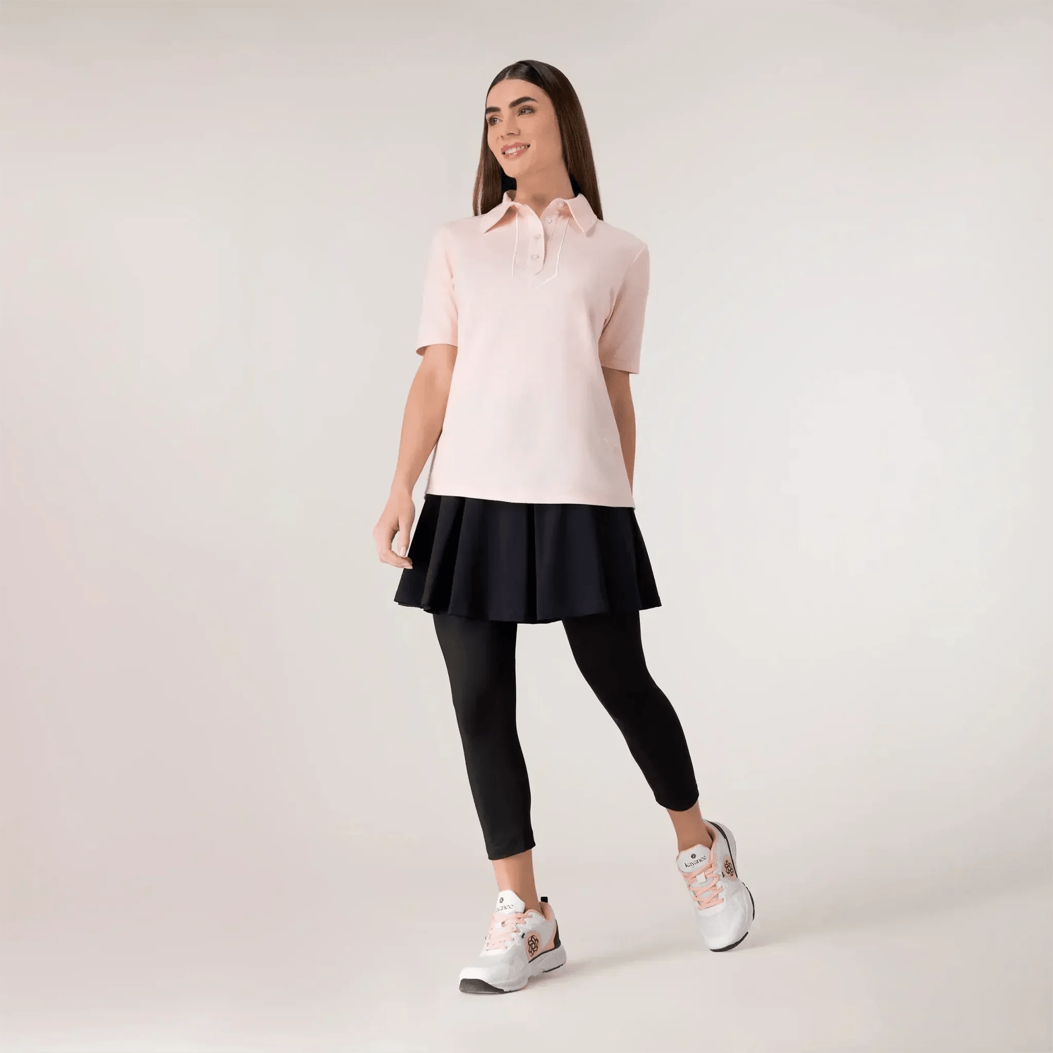 Polo Top - SEASONAL PINK