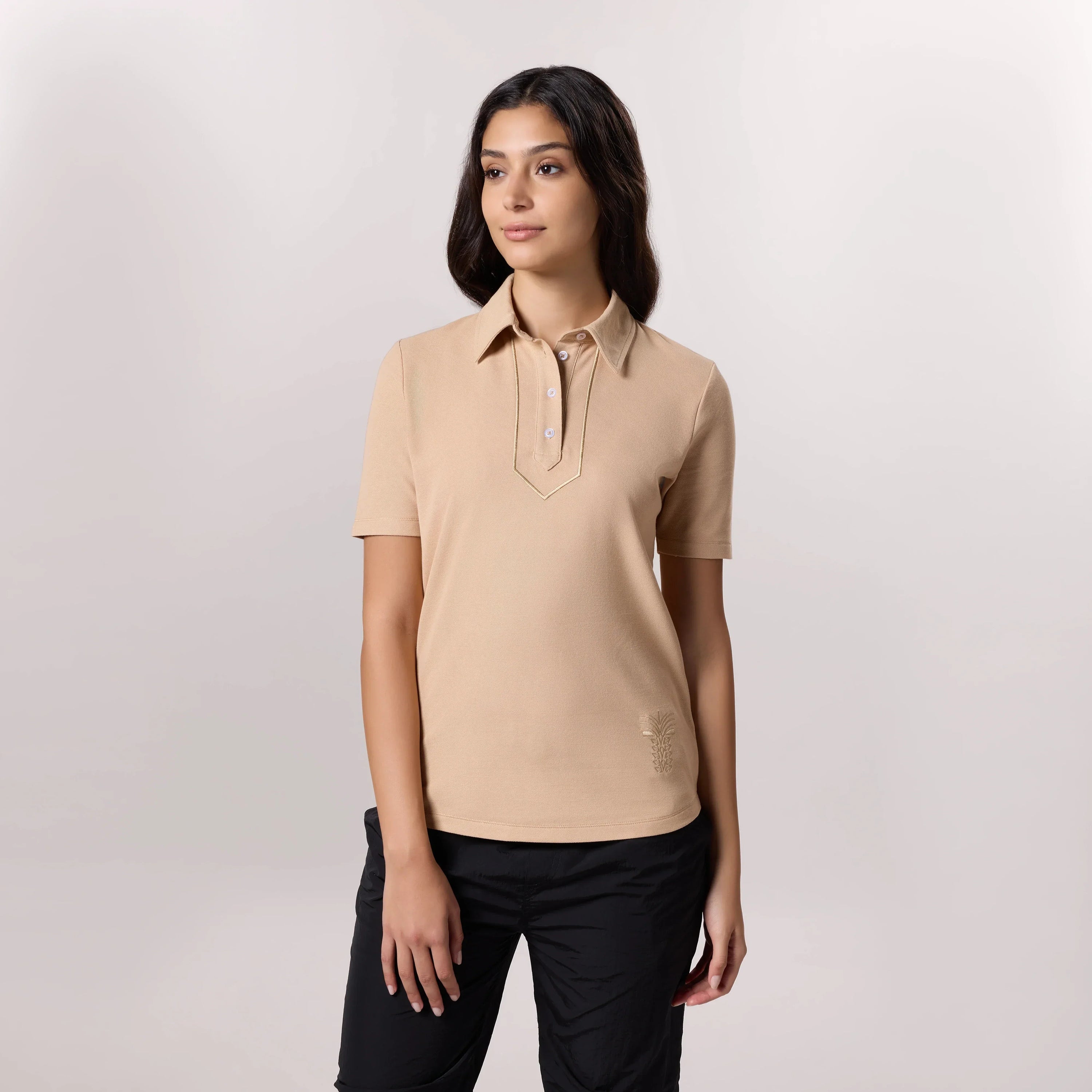 Polo Top - SEASONAL SAND