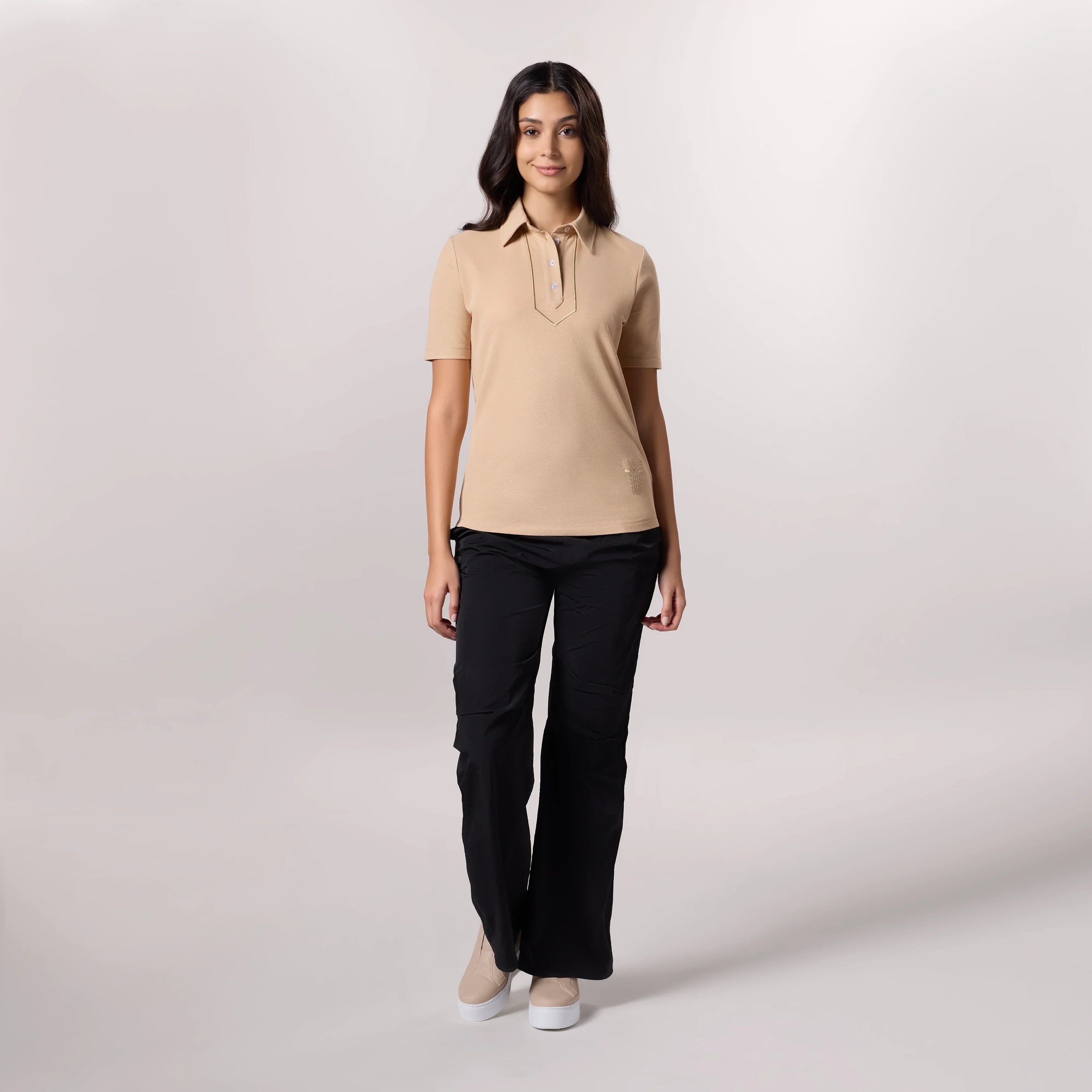 Polo Top - SEASONAL SAND