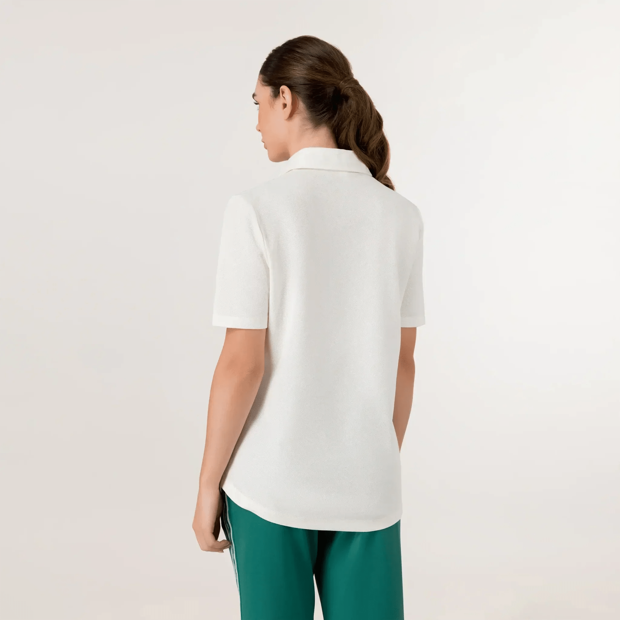 Polo Top - SEASONAL WHITE