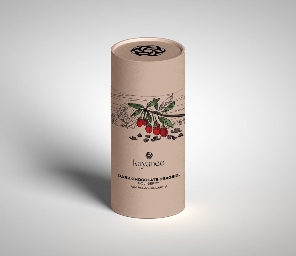 Dark Chocolate Dragees- Goji Berry (Mini) 60 GM