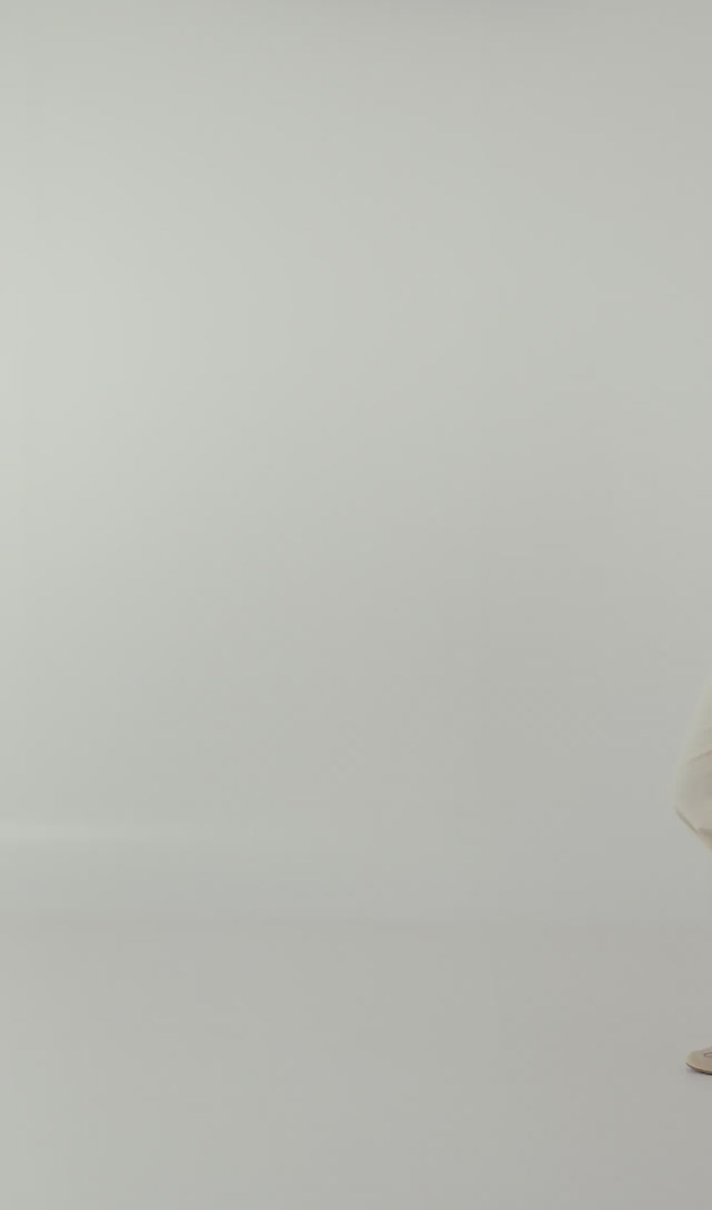 Oversized Linen Shirt - BEIGE & CREAM STRIPES